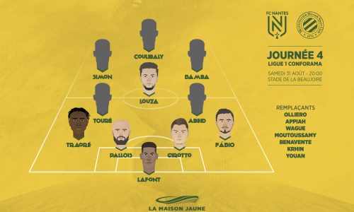 Dans le vestiaire, J4 : FCN – MHSC