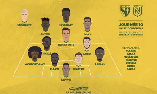 Dans le vestiaire, J10 : FCM – FCN
