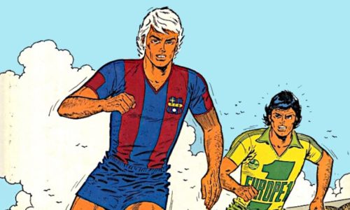 Quand le FCN faisait l’objet d’une BD
