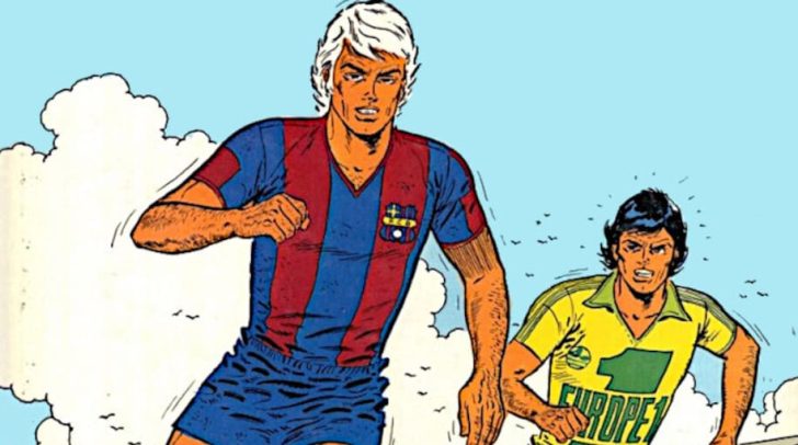 Quand le FCN faisait l’objet d’une BD